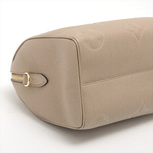 Louis Vuitton Monogram Emplant Speedy Handbag Creme