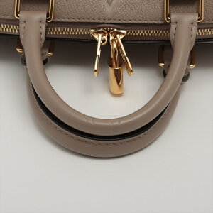 Louis Vuitton Monogram Emplant Speedy Handbag Creme