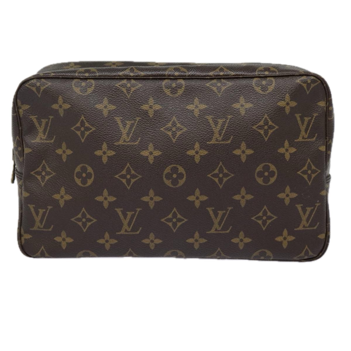 Louis Vuitton Trousse Toilette 28  Canvas Clutch Bag