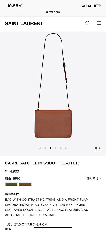 Amelia - YSL Bag - 3785