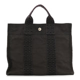 Amelia Canvas Herline PM Tote Grey