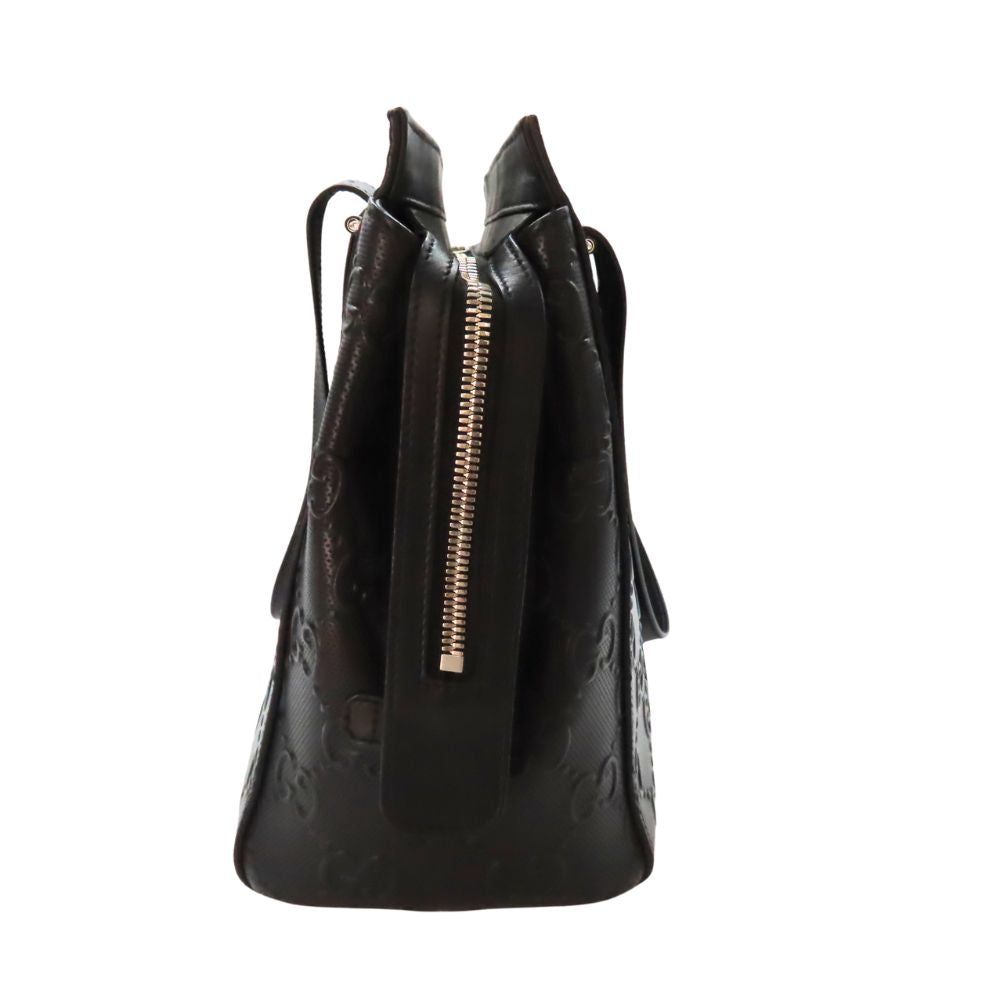 Gucci GG Emboss Tote Bag GG Leather