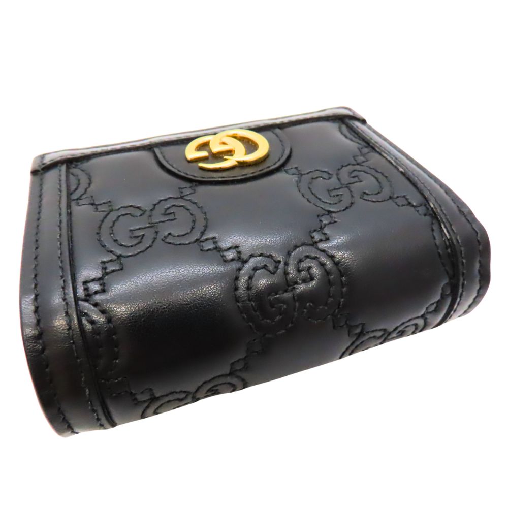Gucci GG Matelassé Leather Wallet