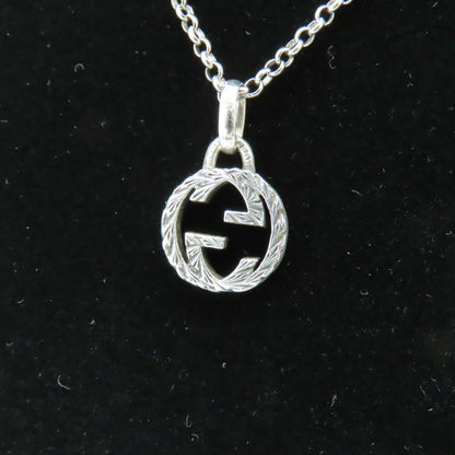 Gucci Interlocking G Ag925 Necklace