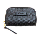 Gucci Micro GG Leather Coin Case