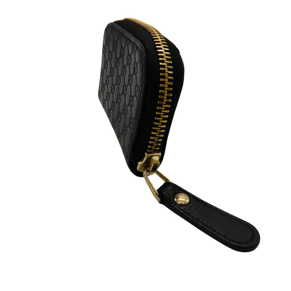 Gucci Micro GG Leather Coin Case