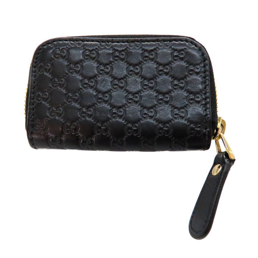 Gucci Micro GG Leather Coin Case