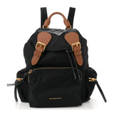 Amelia Nylon Medium Rucksack Backpack Black