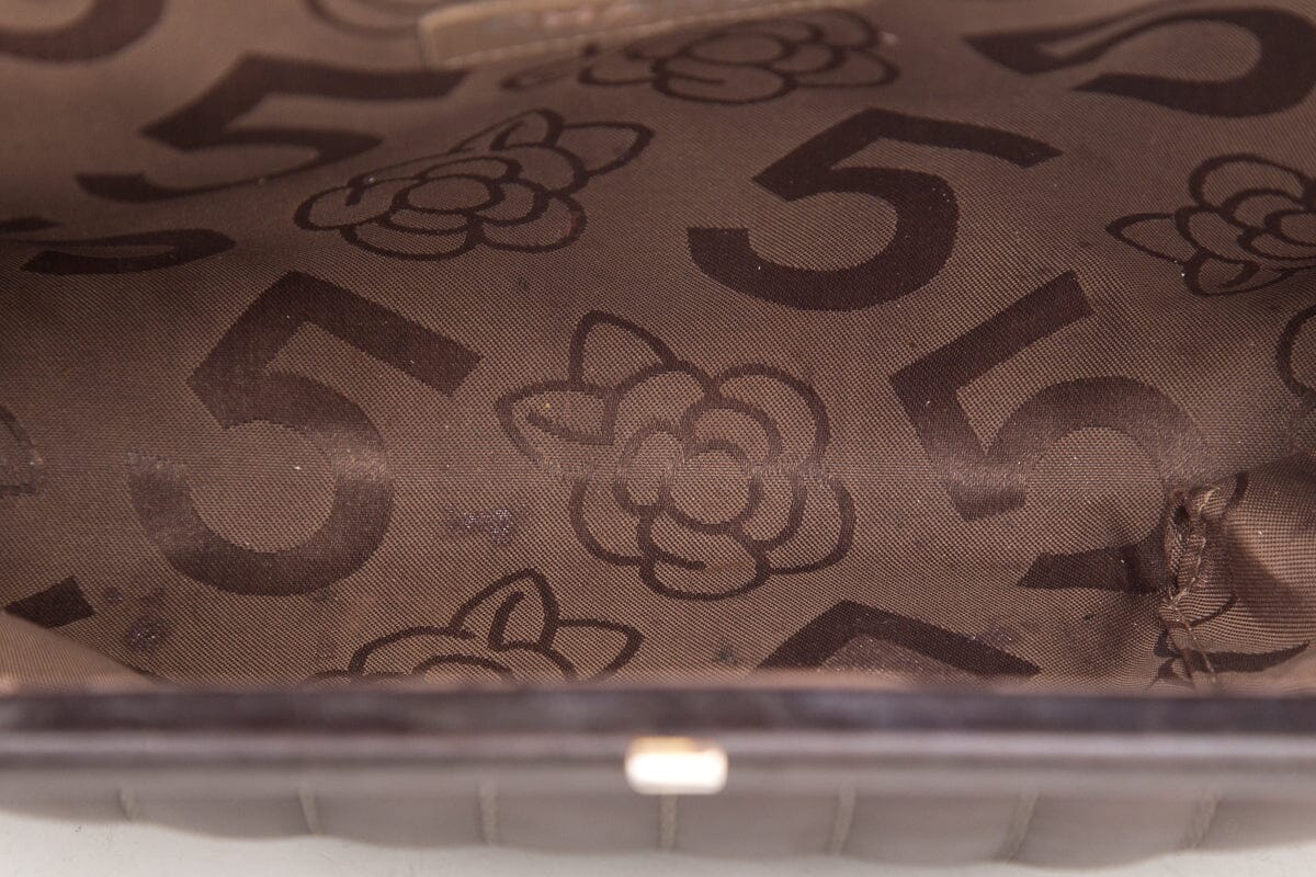 Chanel   Brown Clutch