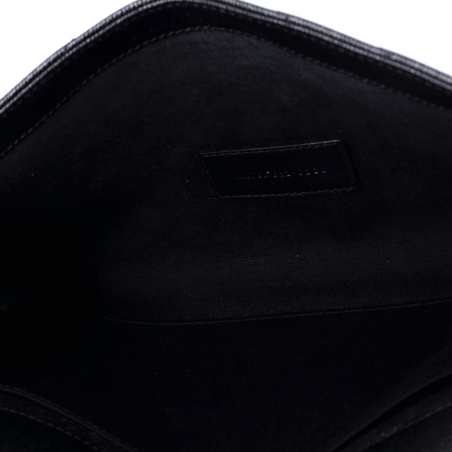 Classic Monogram Envelope Wristlet Clutch Matelasse Chevron Leather