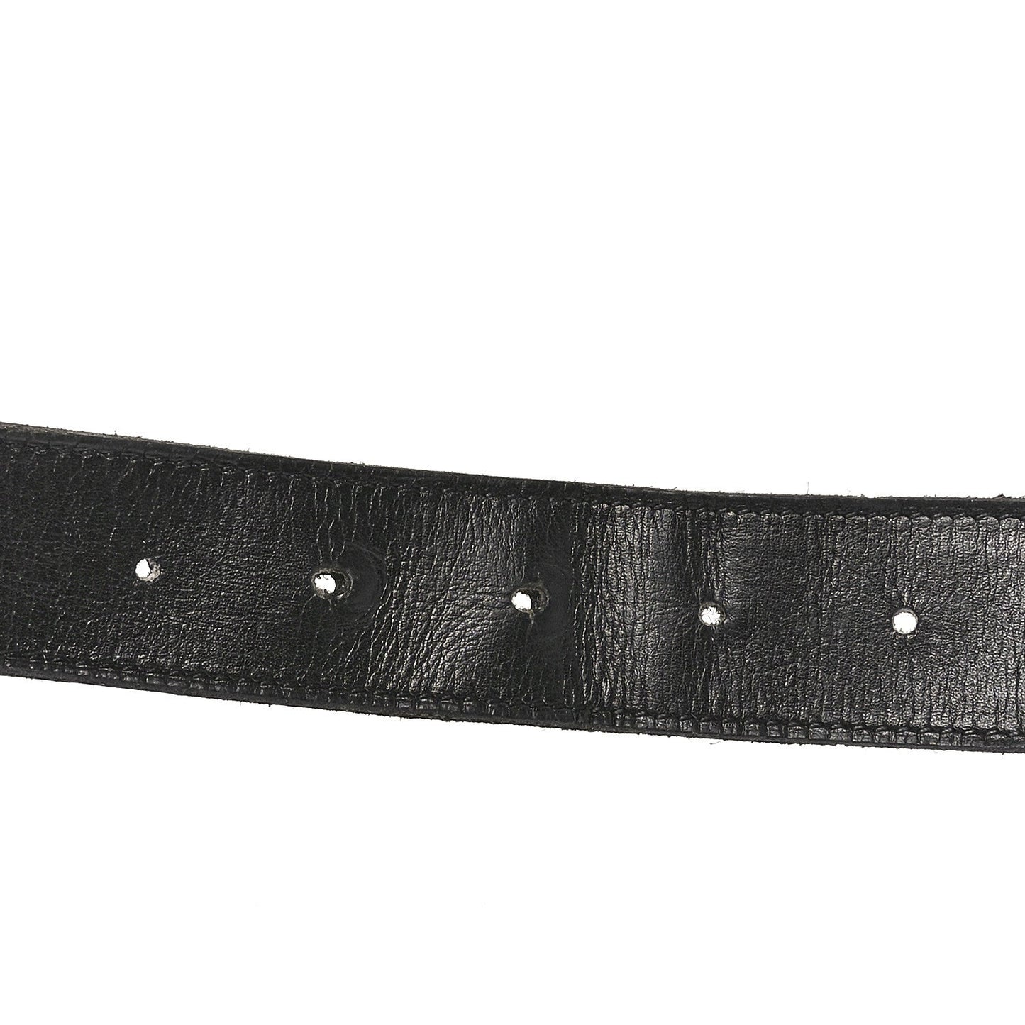 Amelia Box Togo 32mm H Belt 90 36 Black Chocolate