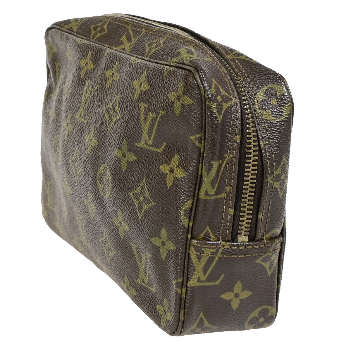 Louis Vuitton Trousse Toilette 28  Canvas Clutch Bag