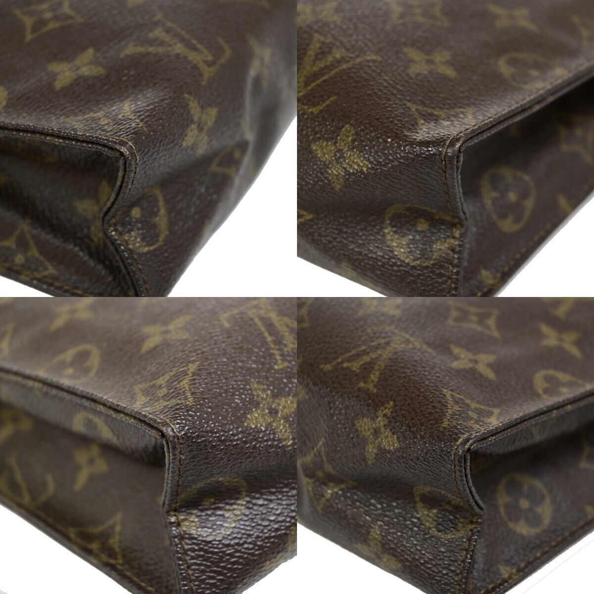 Louis Vuitton Trousse De Toilette  Canvas Clutch Bag