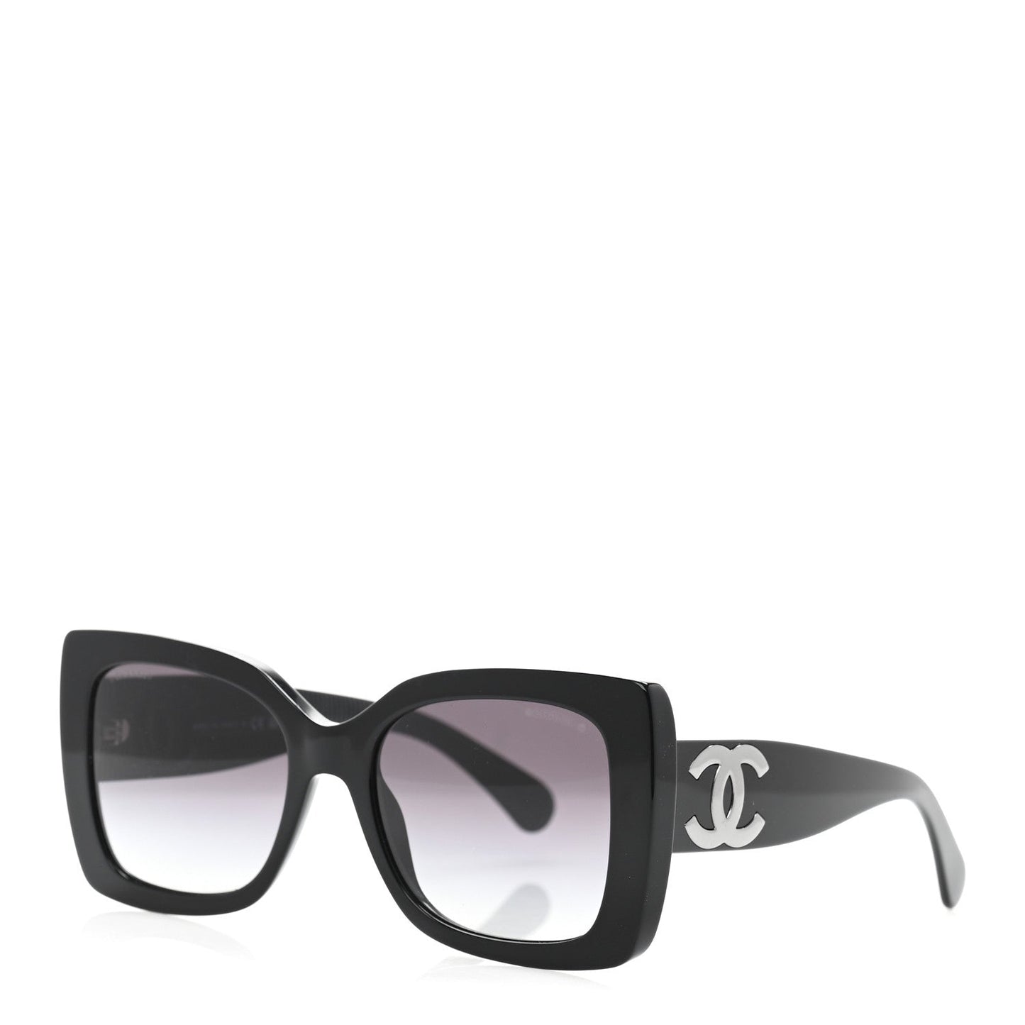 Amelia Square Polarized CC Sunglasses 5494-A Black