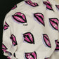 Robe "bouches" Prada