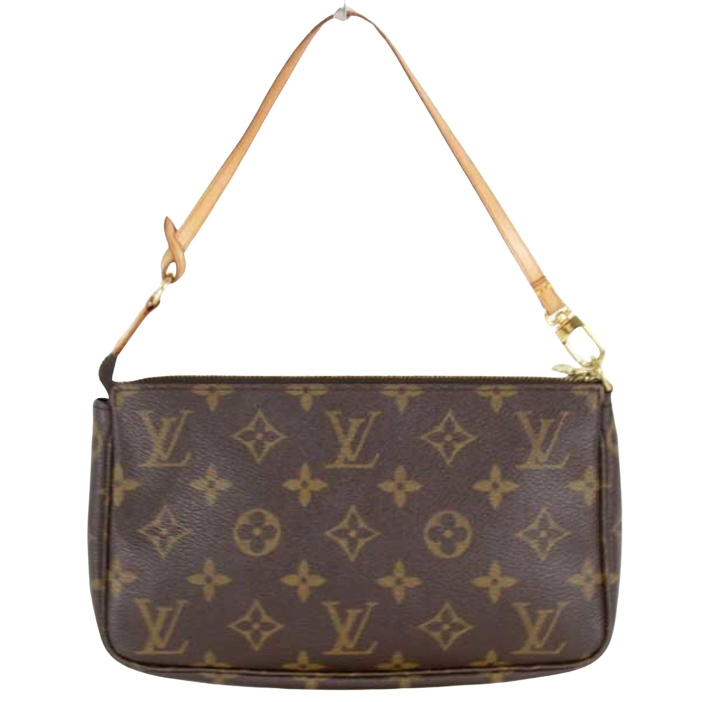 Louis Vuitton Pochette Accessoire  Canvas Clutch Bag