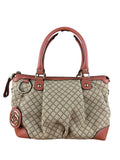 Gucci Sukey Diamante Canvas Top Handle Bag