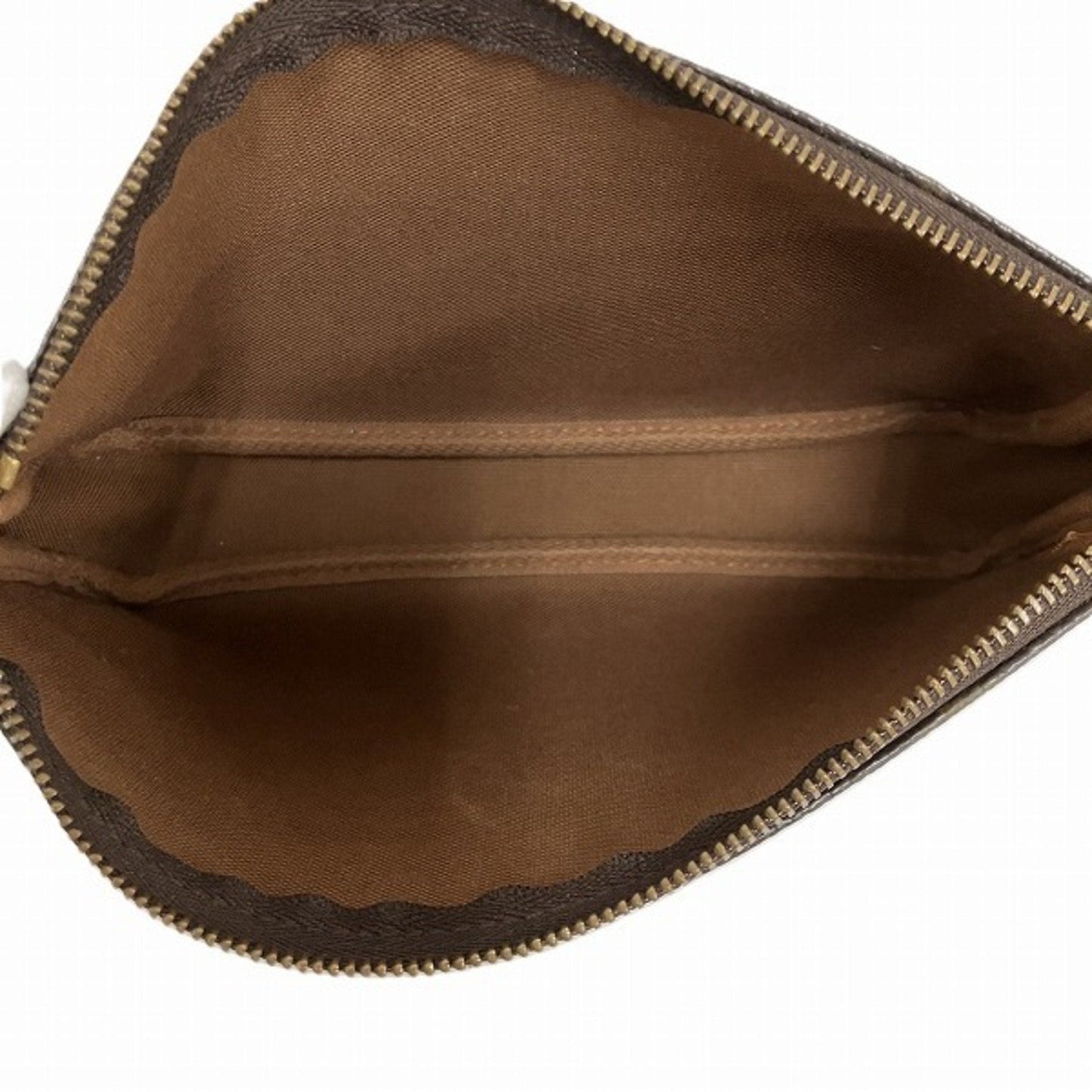 Louis Vuitton Pochette Accessoire  Canvas Clutch Bag