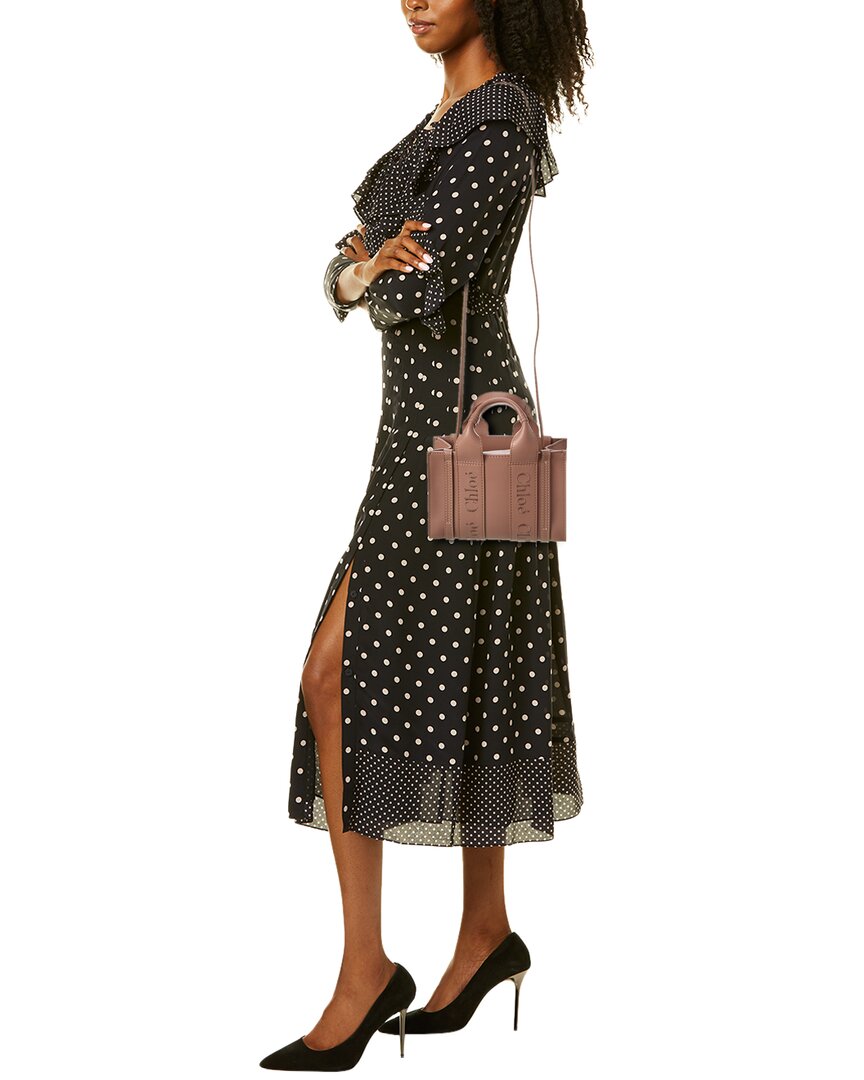 CHL - CC o? Woody Mini Leather Tote