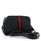 Amelia X BALENCIAGA BB Monogram Web Mini Ophidia Shoulder Bag Black