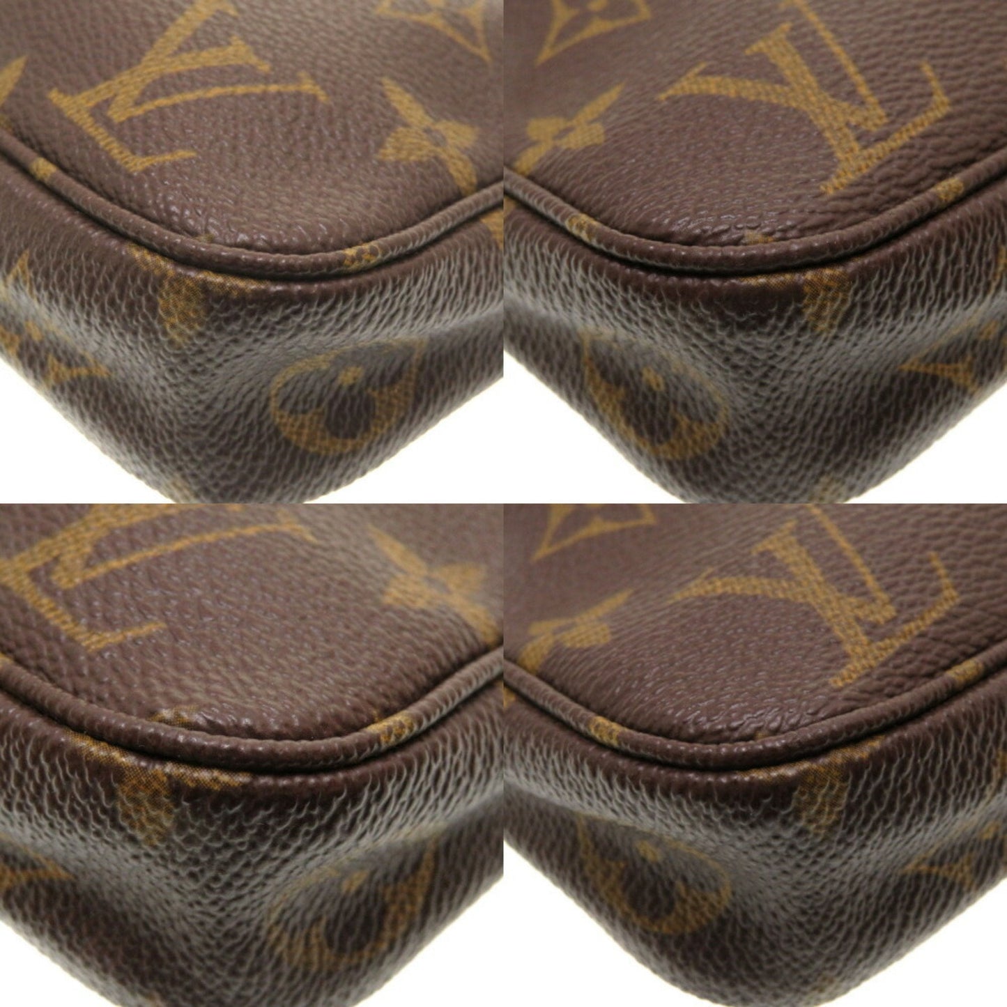 Louis Vuitton Pochette Accessoires  Canvas Clutch Bag