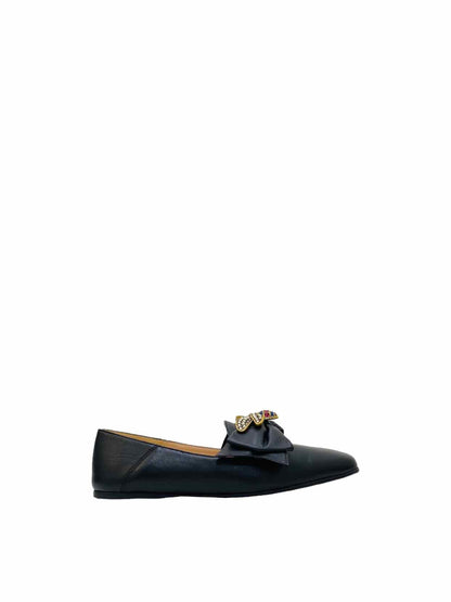 GUCCI Black Size EU 35.5 Ballet Flats