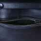 Amelia Roxy Calfskin Blondie Chain Shoulder Flap Bag Black