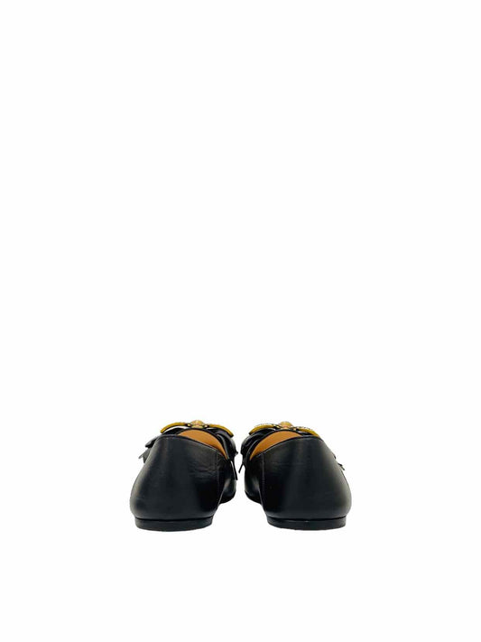 GUCCI Black Size EU 35.5 Ballet Flats