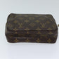 Louis Vuitton Trousse De Toilette 18  Canvas Clutch Bag
