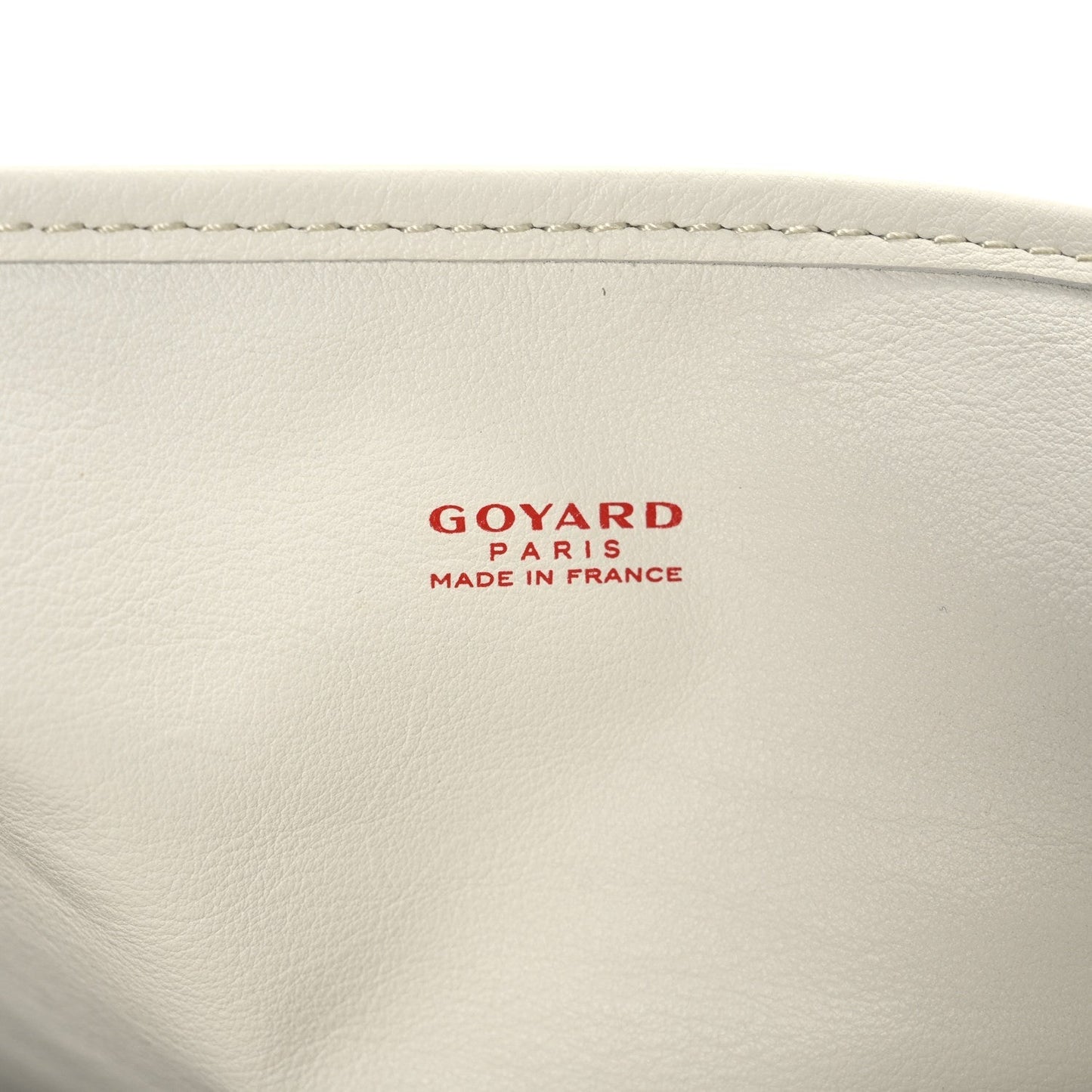 Goyard ine Reversible Anjou PM White