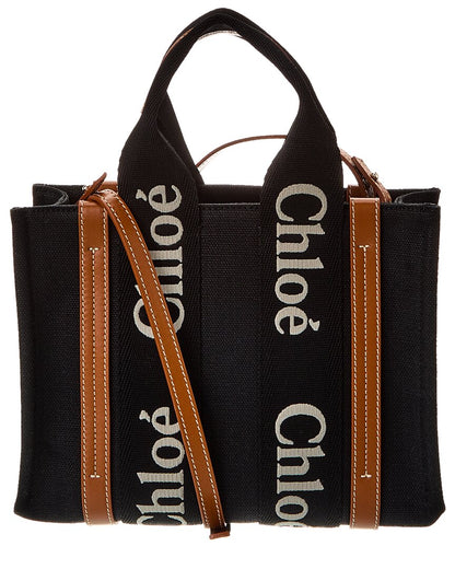 CHL - CC o? Woody Small Canvas & Leather Tote