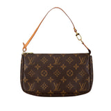 Louis Vuitton Pochette Accessoires  Canvas Clutch Bag