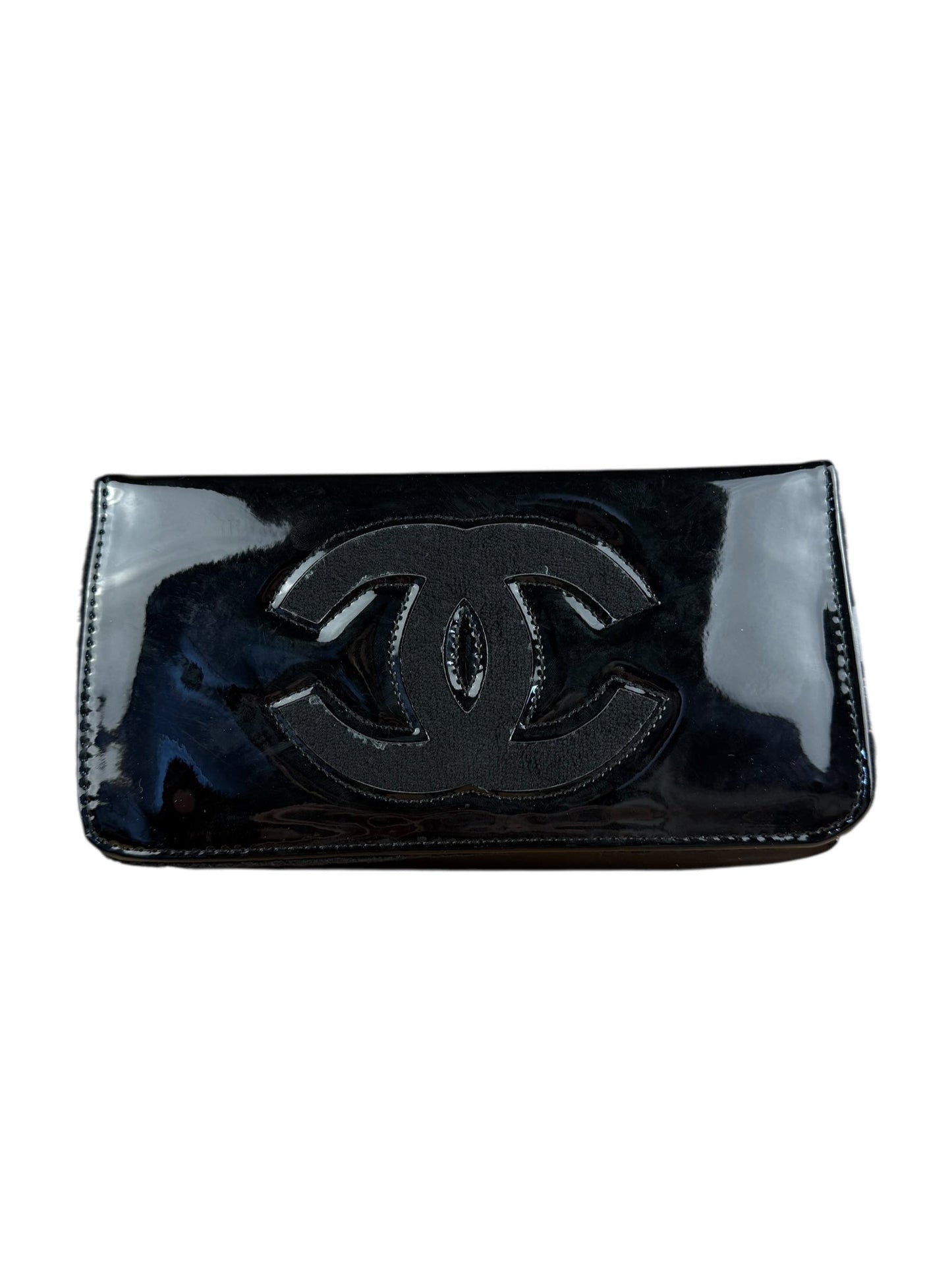 Chanel Precision Patent Chain Crossbody