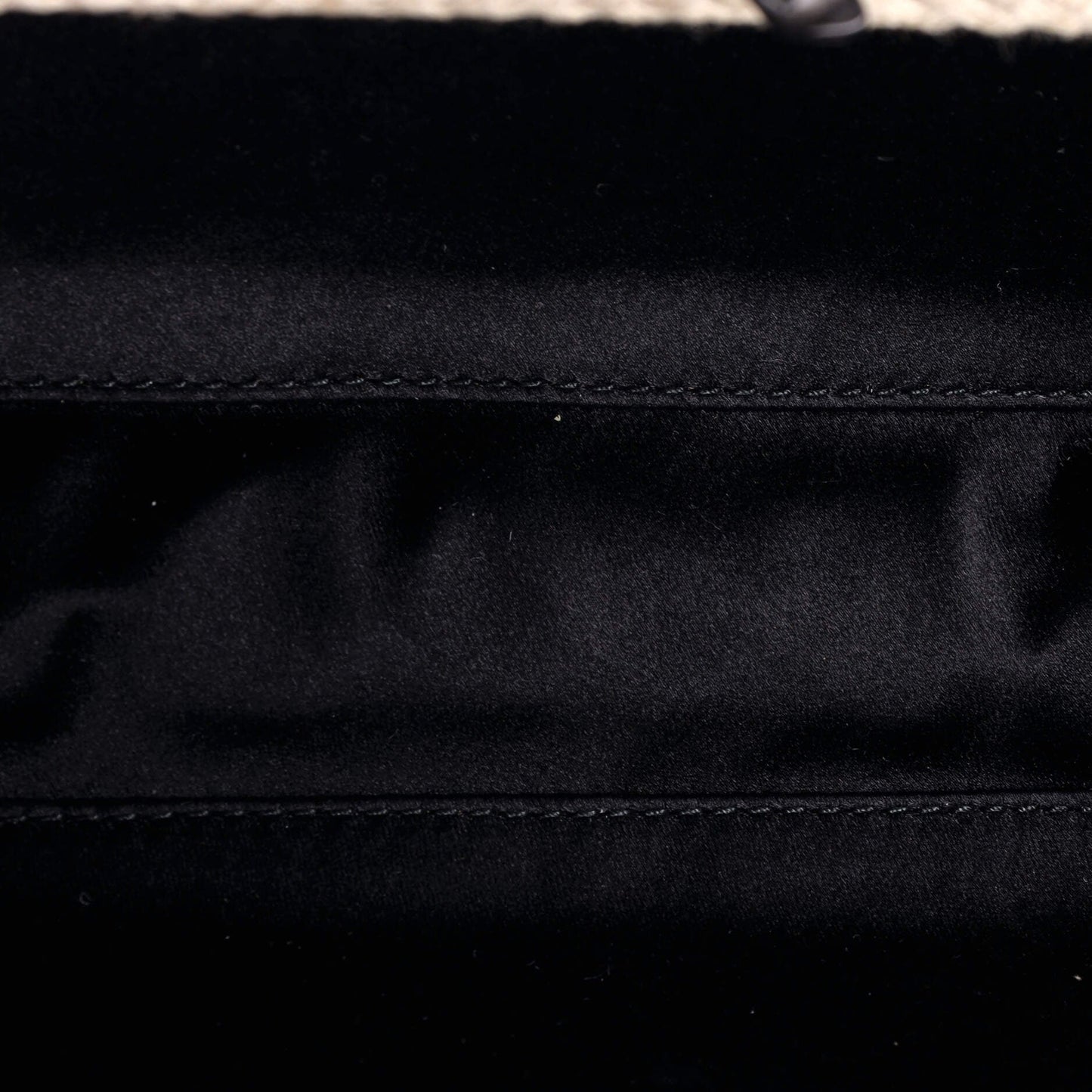 Box Knot Clutch Intrecciato Satin Small