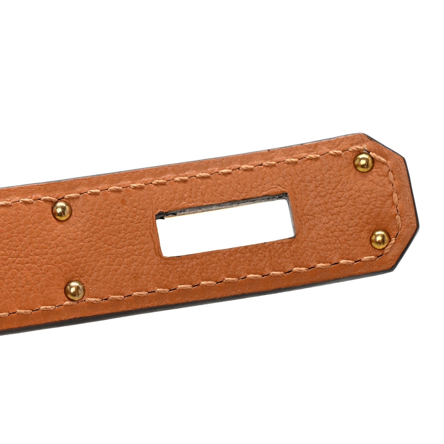 Amelia Epsom Kelly Belt Gold