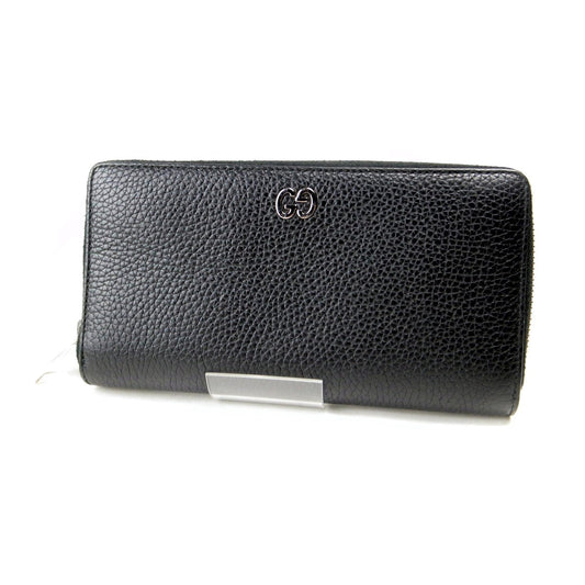 Gucci Leather Long Zip Wallet