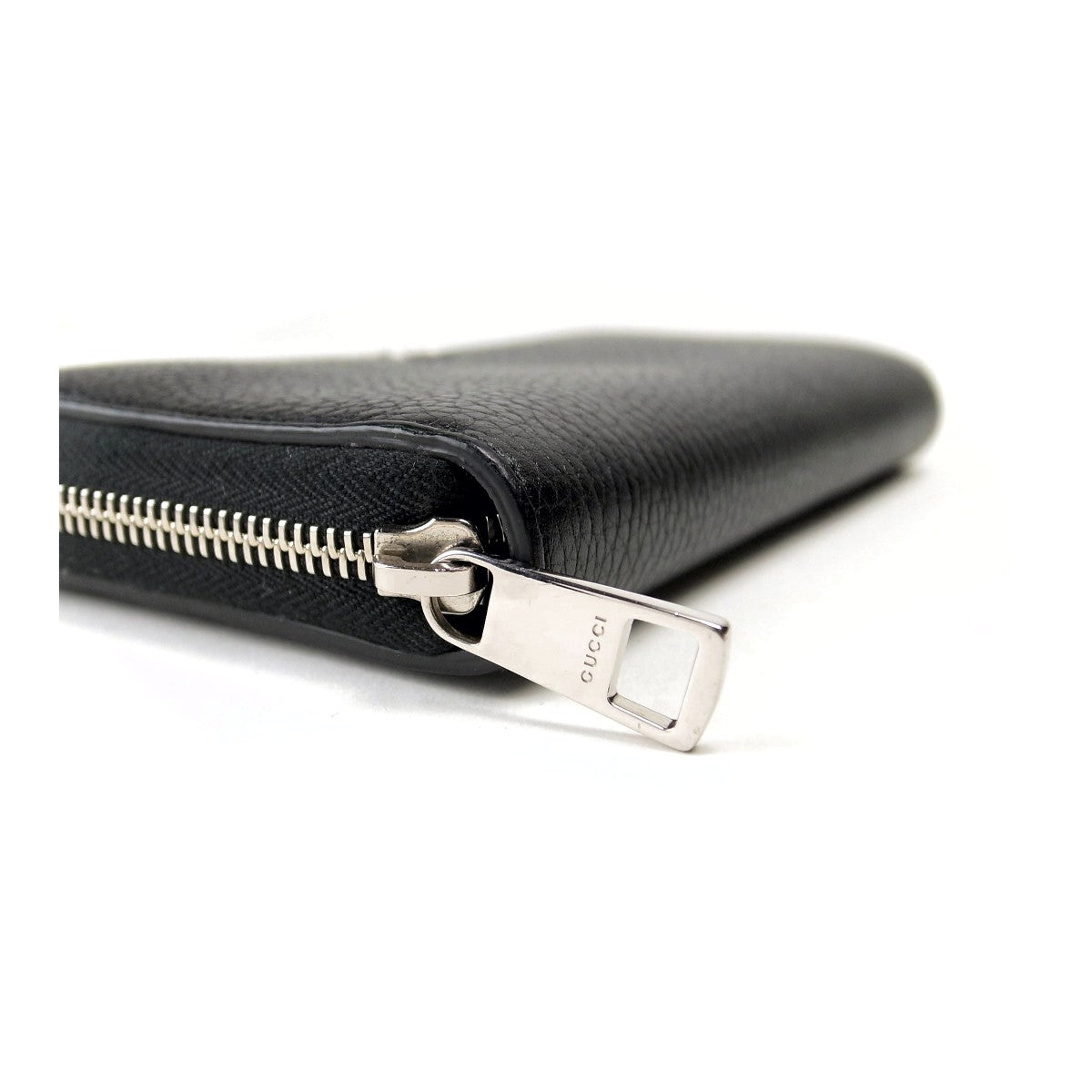 Gucci Leather Long Zip Wallet