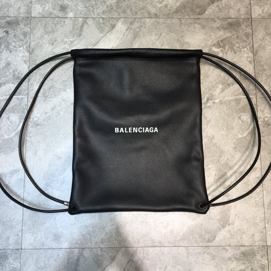 BLN-Ciaga ETLM -yday Drawstring Backpack In Black, For Women,  Bags 18.5in/47cm