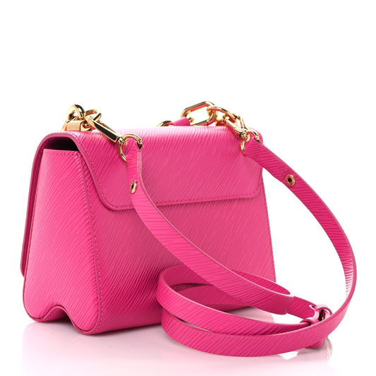 Louis Vuitton Epi Twist Braided Chain Shoulder Bag PM Rose Miami