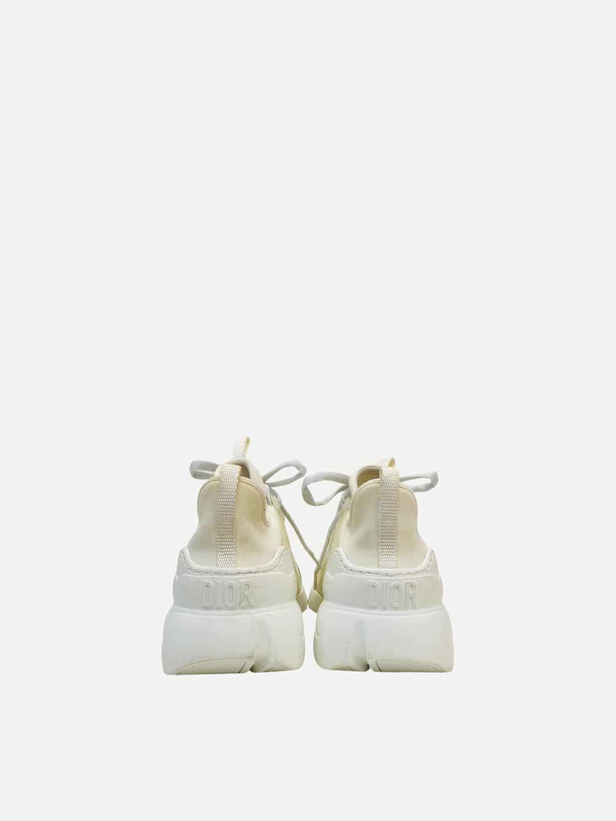 CHRISTIAN DIOR D-Connect White Size EU 35 Sneakers