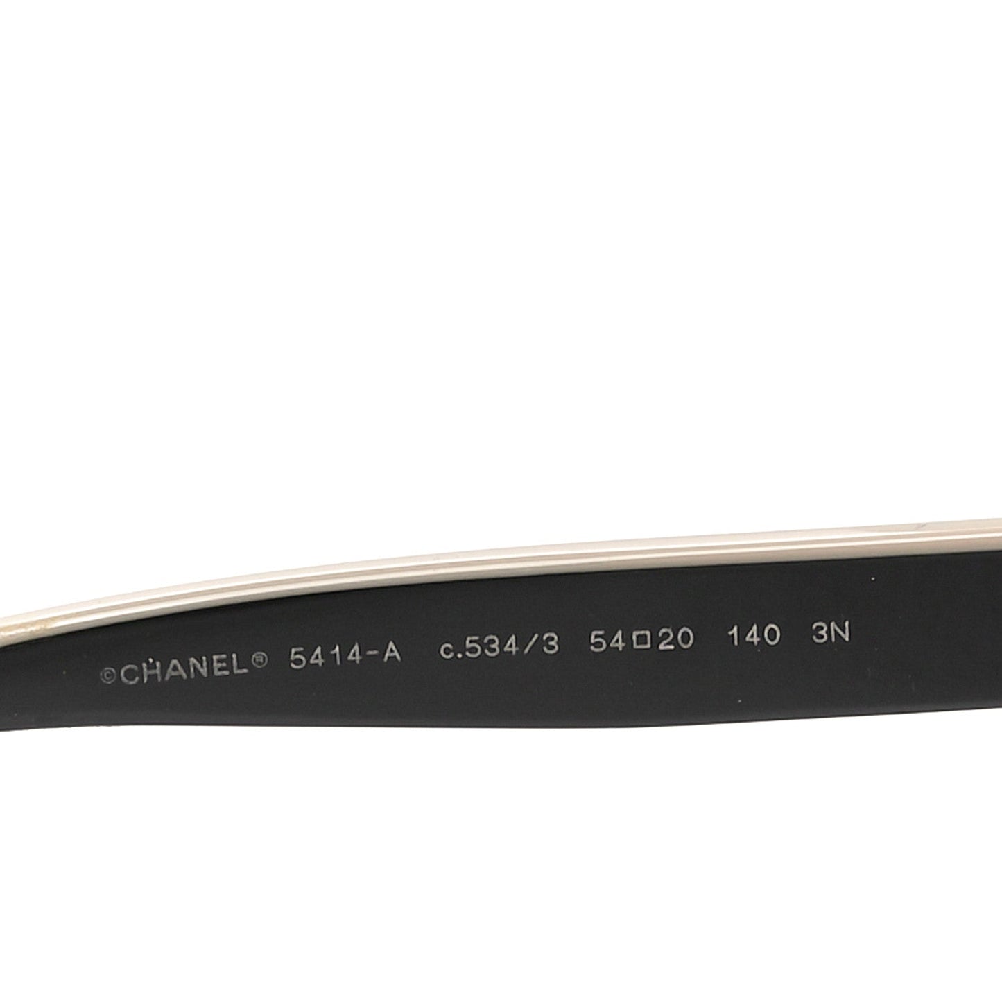 Amelia Acetate CC Butterfly Sunglasses 5414-A Black Beige