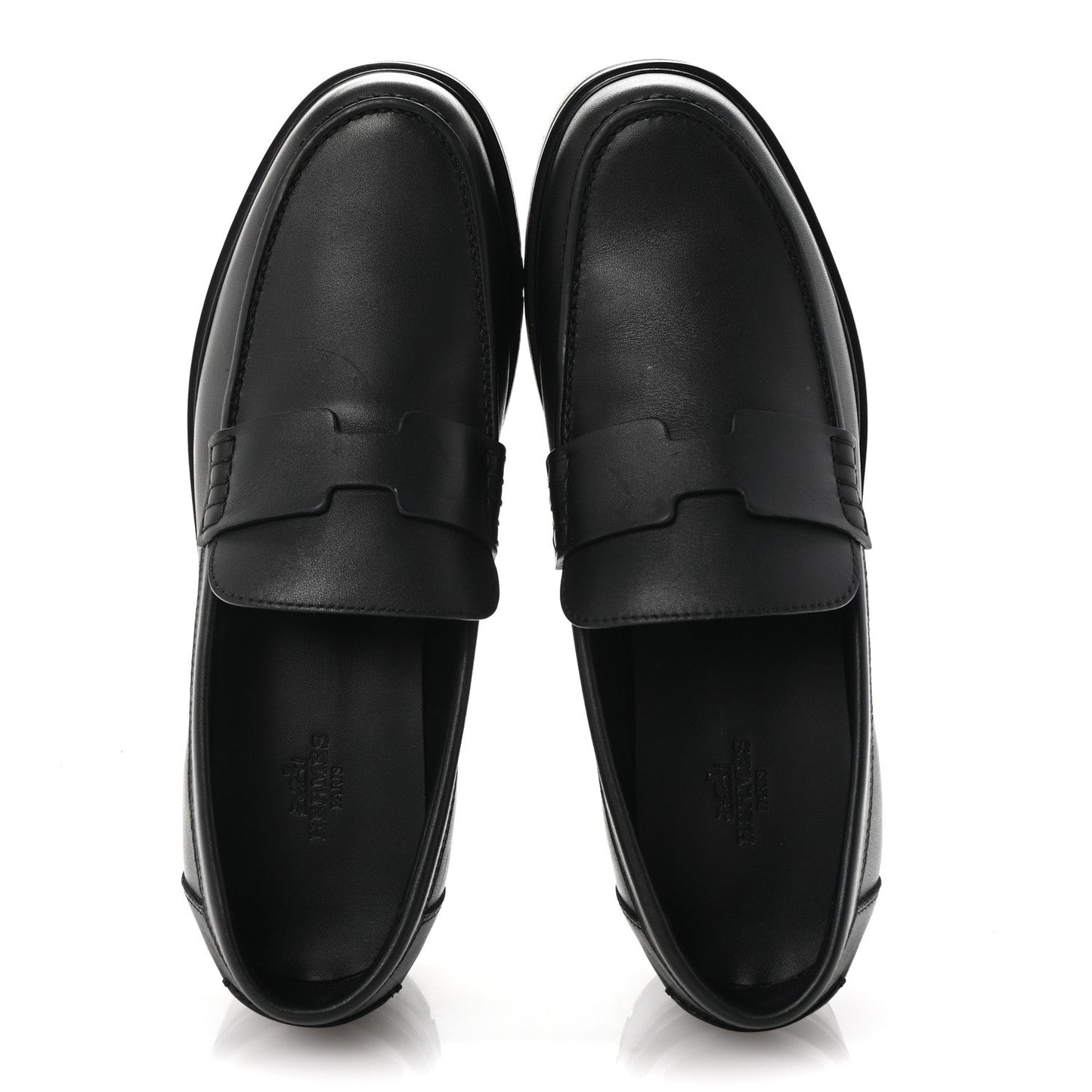 Amelia Calfskin Ivy Loafer 38 Black