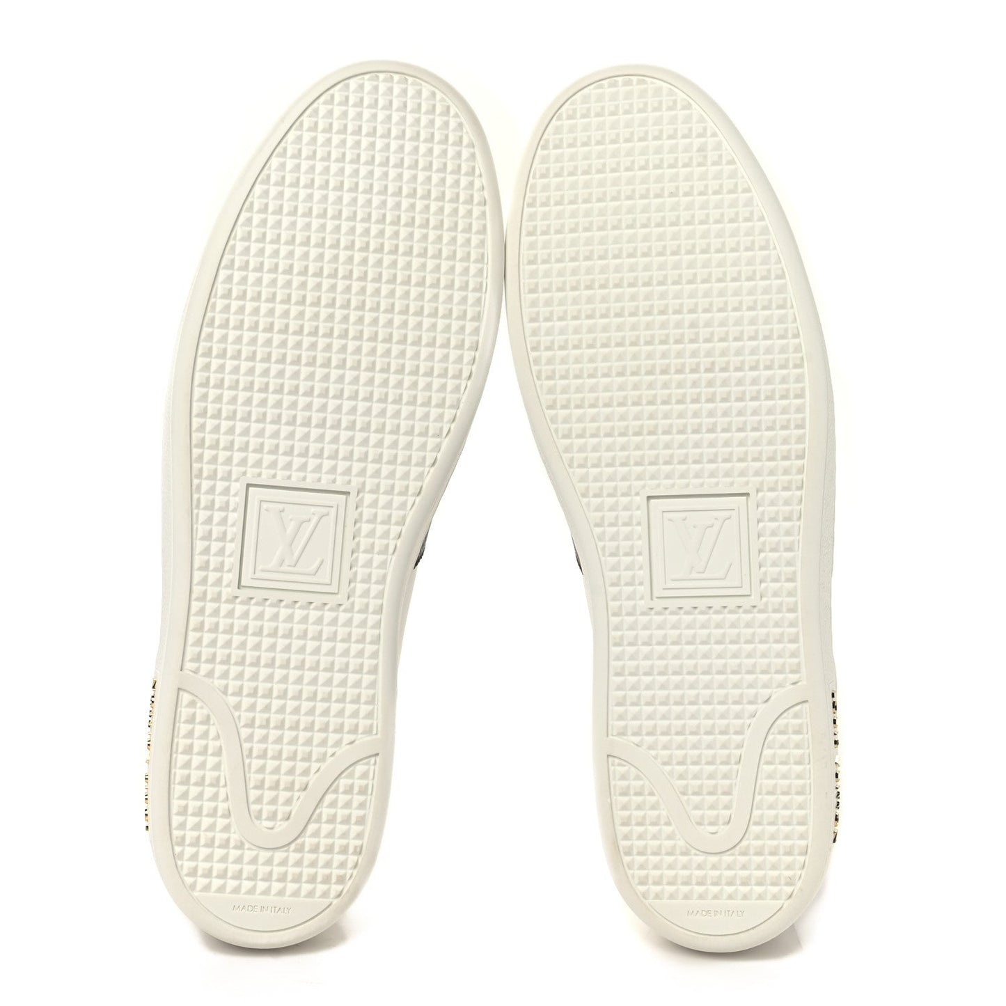 Louis Vuitton Monogram Stud Front Row Sneaker White