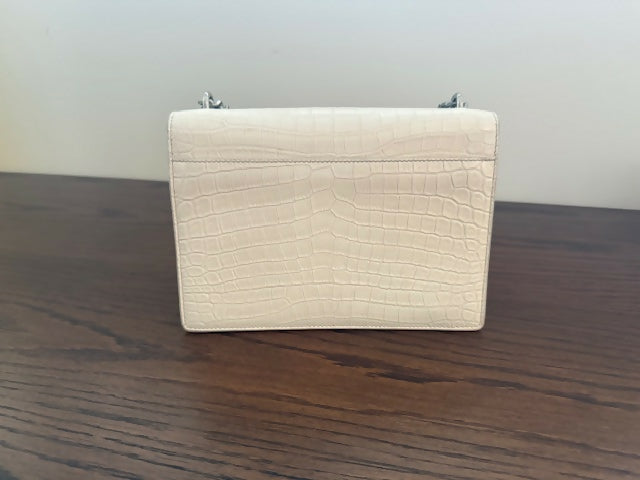 Saint Laurent Sunset Medium White Handbag