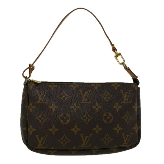 Louis Vuitton Pochette Accessoires  Canvas Clutch Bag