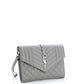 Classic Monogram Envelope Wristlet Clutch Mixed Matelasse Leather