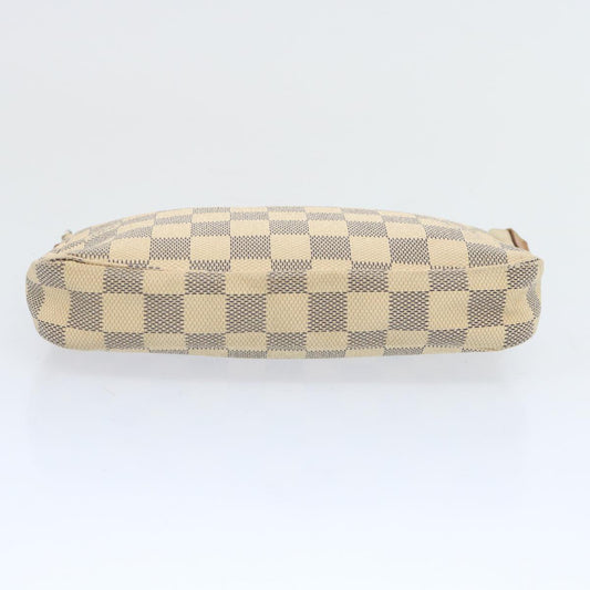 Louis Vuitton Pochette Accessoires  Leather Clutch Bag