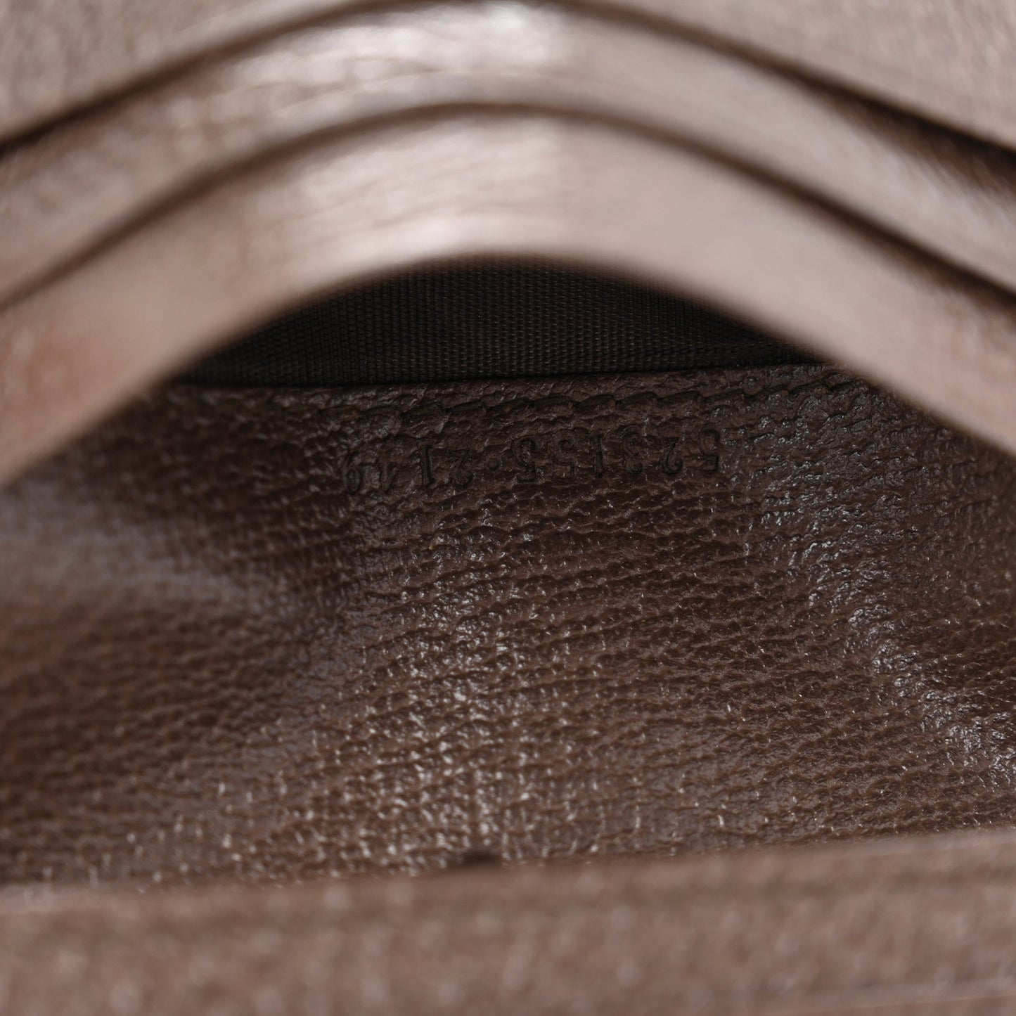 Amelia GG Supreme Monogram Web Ophidia Card Case Beige New Acero