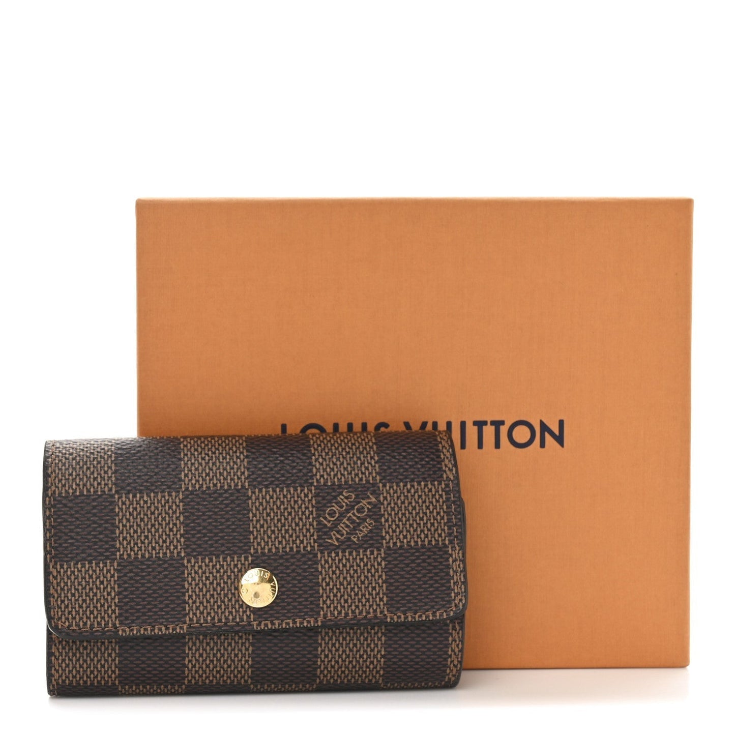 Louis Vuitton Damier Ebene Multicles 6 Key Holder