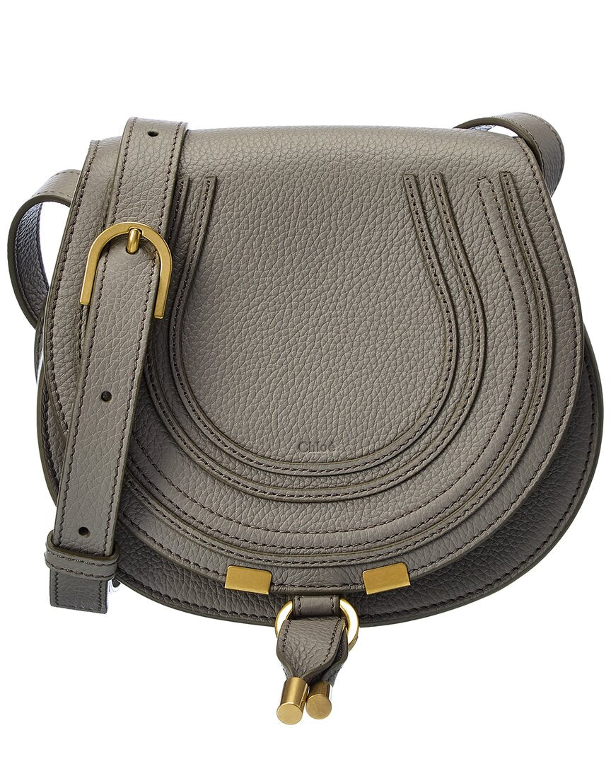 CHL - CC o? Marcie Small Leather Saddle Bag
